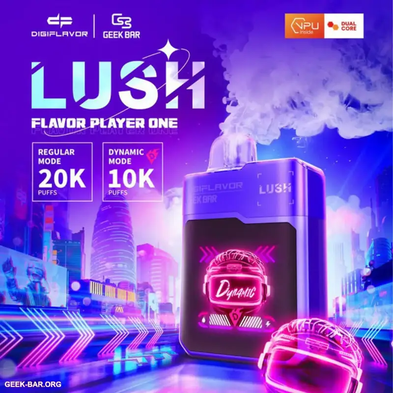 Digiflavor x Geek Bar Lush 20K edición limitada