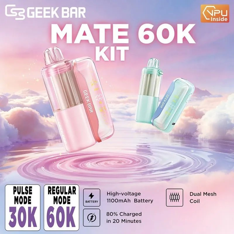 Geek Bar Mate 60K Kit con chip VPU