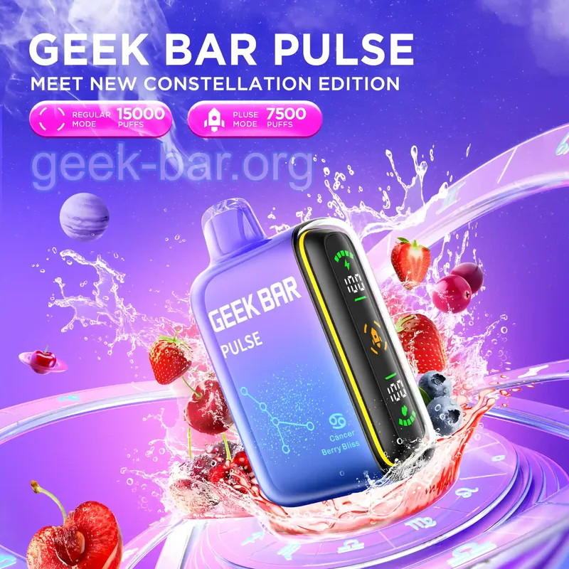 Geek Bar Pulse 15000 puffs modo dual